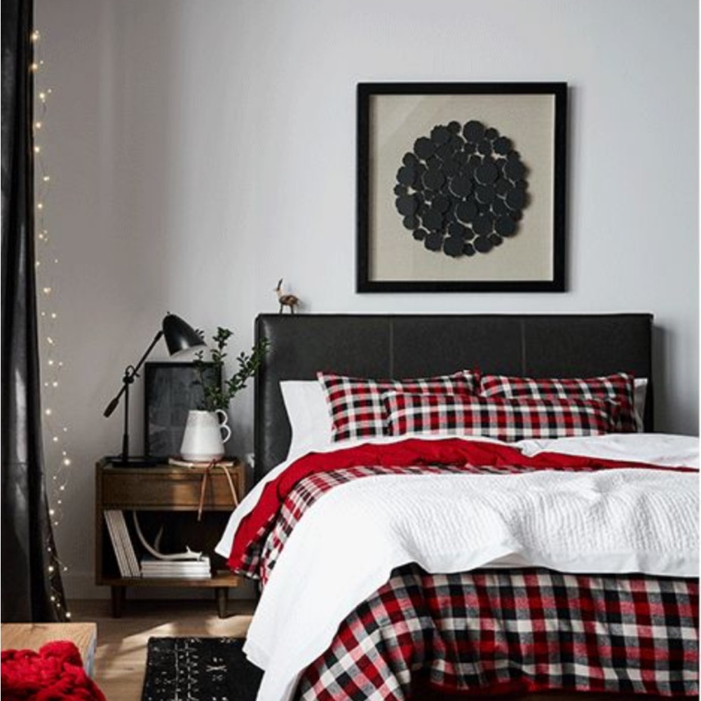 Crate and Barrel bolster pillow cover